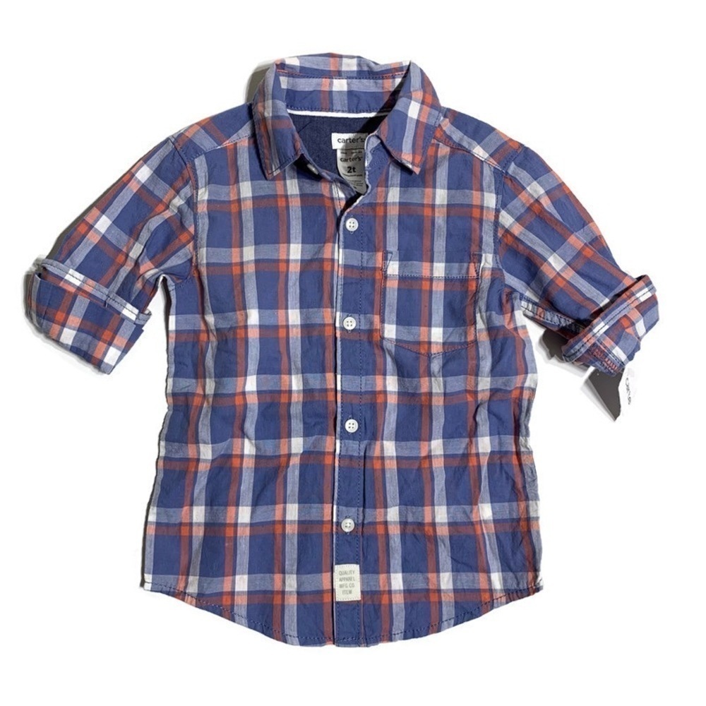 NEW Carter’s 2Y button down shirt
